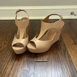 BP nude wedges